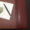 Dacasso Mocha Leather 25.5" x 17.25" Side-Rail Desk Pad PR-3002 - alternate 4